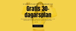 Gratis 30 -Dagars Plan - HTML- Och CSS-Mall