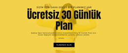 Ücretsiz 30 Günlük Plan Için Platform Şablonunu Başlatın