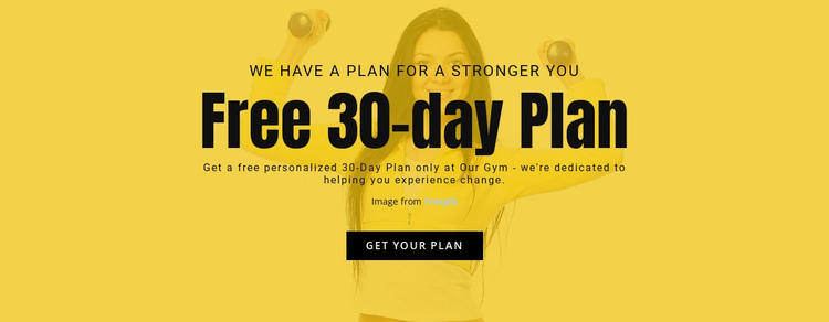 Free 30day plan Website Builder Software