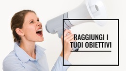Raggiungi I Tuoi Obiettivi - Modello Gratuito
