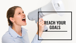 Reach Your Goals - Functionality Joomla Template