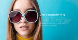 Over Zonnebrillencollectie - Eenvoudig WordPress-Thema