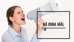 Nå Dina Mål - Gratis Mall