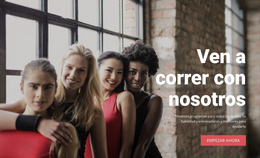 Plantilla Joomla Para Únete A Nuestra Carrera De 5 Semanas