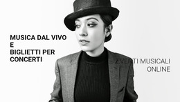 Eventi Musicali Online Modulo Di Contatto 4