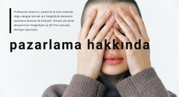 Psikoloji Hakkında Tablo CSS Şablonu