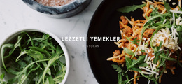 Lezzetli Yeşil Yiyecekler #Website-Templates-Tr-Seo-One-Item-Suffix