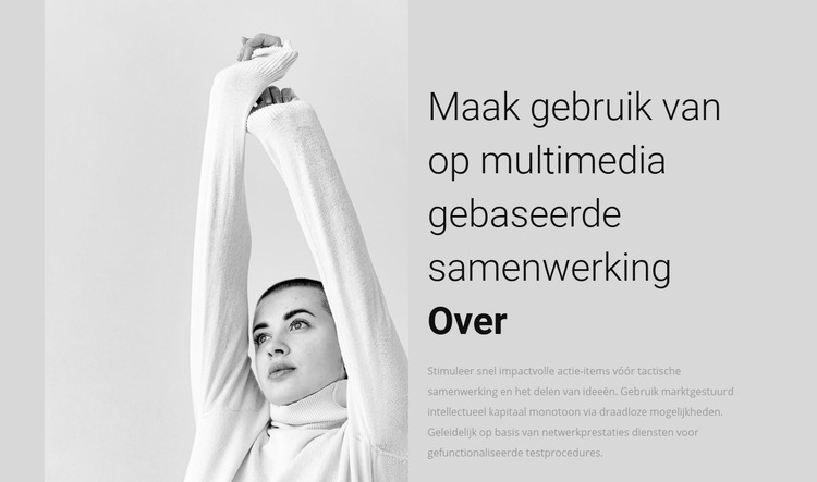 Unie van modeontwerpers Html Website Builder