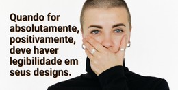 Faça Seu Design Modelo De Código Aberto