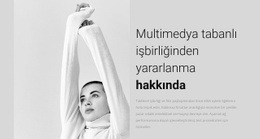 Moda Tasarımcıları Birliği Şablon HTML CSS Duyarlı