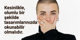 Tasarımını Yap - Güzel Bir Sayfalık Şablon