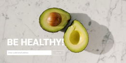 Juiste Voeding Voor De Gezondheid - Eenvoudig Websitesjabloon