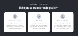 Naše Práce Transformuje Podniky – Profesionální Téma WordPress