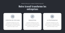 Notre Travail Transforme Les Entreprises – Créez Un Modèle Étonnant