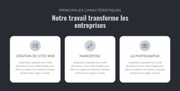 Notre Travail Transforme Les Entreprises – Modèle Joomla 2024