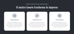 Il Nostro Lavoro Trasforma Le Imprese - Tema WordPress Professionale