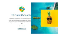 Bora Bora Schnorcheln - E-Commerce-Website