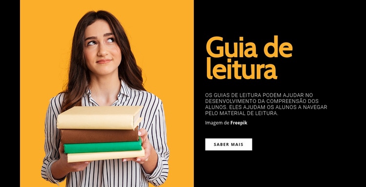 Leitura eficaz Design do site