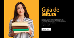 Leitura Eficaz - Modelo HTML5 Responsivo