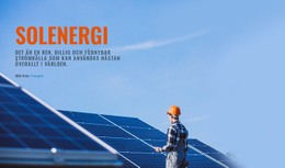 Produkter Från Solenergi Bootstrap Framework