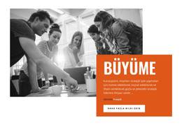 İş Büyümesi - HTML Şablon Kodu