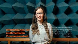 Arbeitszusammenarbeit CSS-Websitevorlage