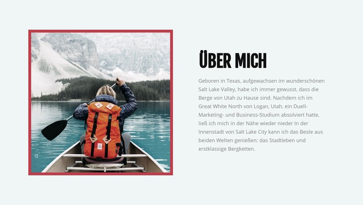 Über meinen Blog WordPress-Theme