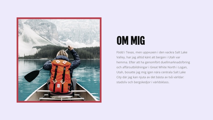 Om min blogg WordPress -tema