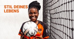 Sport Als Lebensstil - Benutzerdefiniertes Website-Design