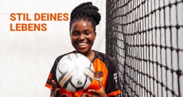 Sport Als Lebensstil - Zielseite Zum Kostenlosen Download