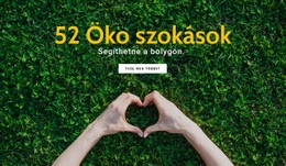 Környezetbarát Szokások – Céloldal