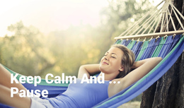 Outdoor Recreation - Easy-To-Use One Page Template