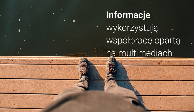 Twój pierwszy krok w biznes Motyw WordPress