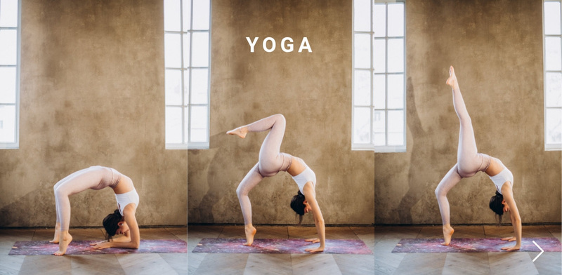 Yoga therapy course Squarespace Template Alternative