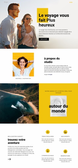 Soyez Plus Heureux Avec De Bons Voyages - HTML File Creator