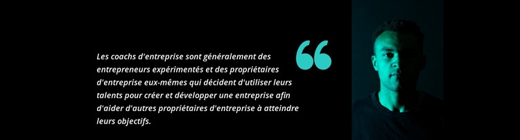 Les opinions de nos clients Modèle Joomla