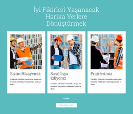 Sahip-Inşaatçılar Binalar Inşa Eder - Modern Tek Sayfalık Şablon