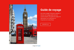Guide De Voyage - Meilleur Modèle HTML