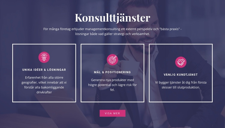 Du behöver en vinnande strategi HTML-mall