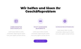 Wir Lösen Ihr Geschäftsproblem – Modernes WordPress-Theme