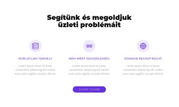 Webhely Kialakítása A(Z) Megoldjuk Az Elfoglaltságod Problémáját Számára