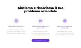 Risolviamo Il Tuo Problema Aziendale - Crea Un Modello Di Pagina Web