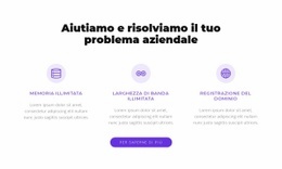 Risolviamo Il Tuo Problema Aziendale - Pagina Di Destinazione Multiuso Creativa