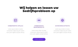 Wij Lossen Uw Drukke Probleem Op - Modern WordPress-Thema