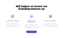 Wij Lossen Uw Drukke Probleem Op - Gratis Html5-Themasjablonen