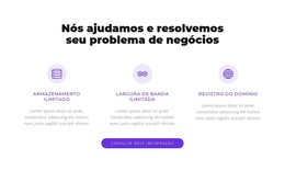 Resolvemos Seu Problema De Negócios - Modelos De Temas HTML5 Gratuitos