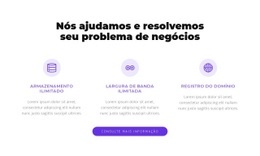 Resolvemos Seu Problema De Negócios - Landing Page Criativa Multiuso