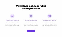 Vi Löser Ditt Affärsproblem - Gratis Html5-Temamallar