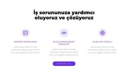 İş Sorununuzu Çözüyoruz - Modern WordPress Teması