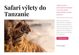Tanzanie Safari Výlety Zen Cart